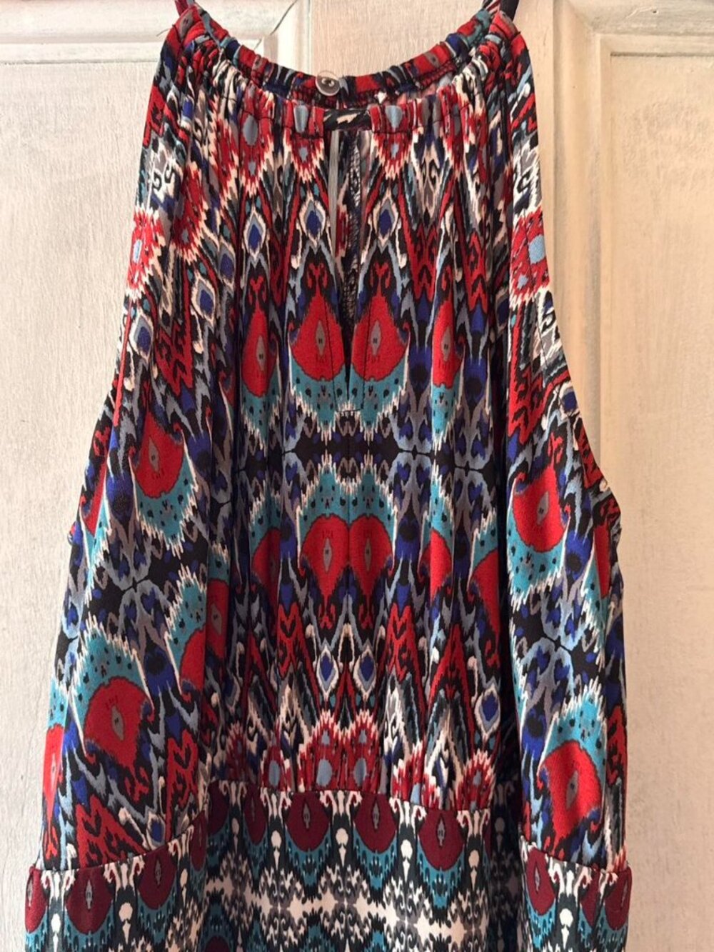Boho floral maxi dress